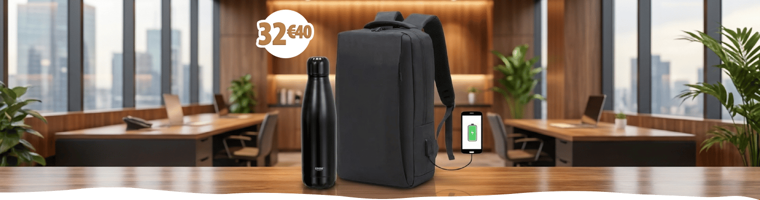 Le pack parfait pour bouger toute la journée